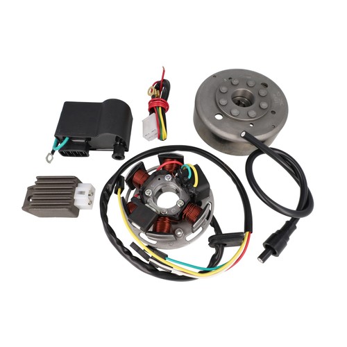 Ignition with flywheel - with,