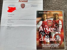 Arsenal Hand Signed Centurions