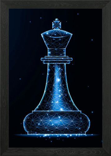 Chess king queens gambit - king,