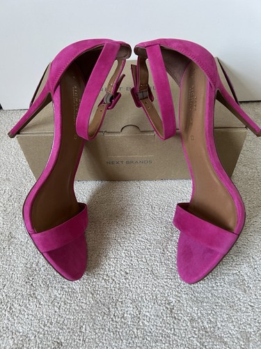 Pink genuine leather - genuine, toe