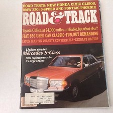 Road & Track Magazine Toyota