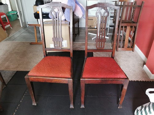 Vintage wade chairs x2 - chairs,