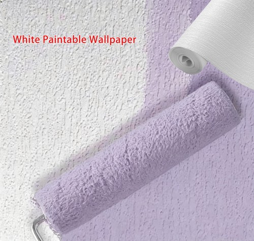 White blown vinyl wallpaper - vinyl,