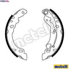 BRAKE SHOE SET 53-0090 FOR