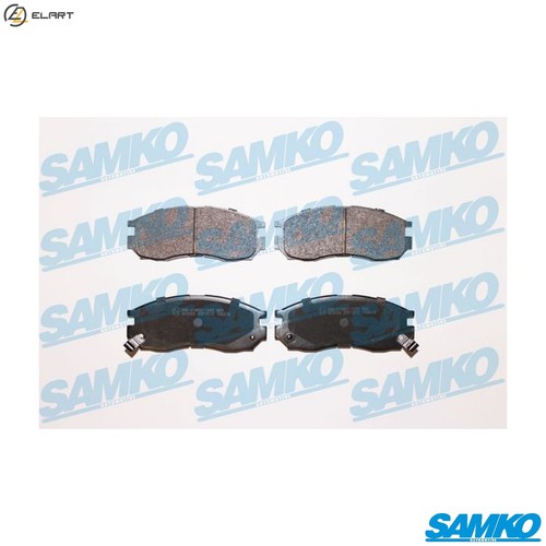 Brake pad set - set, disc