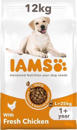 Iams dry dog food - -,