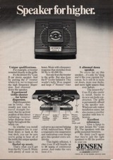 Jensen - Coax II Car Speakers  - Original Magazine Ad -