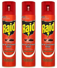 Raid Ant & Cockroach Killer 300ml x 3