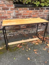 Vintage School Lab Table Metal