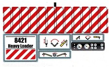 LEGO 8421 replacement sticker