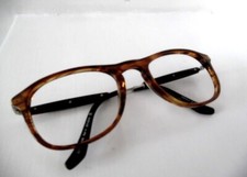 Lyle & Scott Farr 4 Orange/Brown & Silver Oval Eye Glasses 53 21 140
