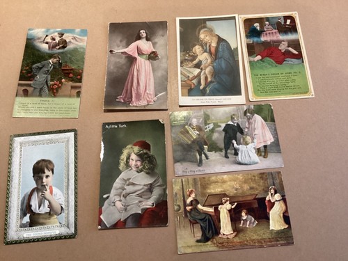 Antique postcards from as - 8,