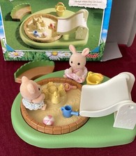 Sylvanian Families Boxed Sandpit with Reversible Pool    Complete   Flair 2011