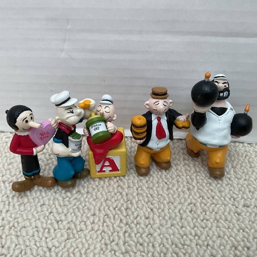Vintage set popeye pvc - x, 5