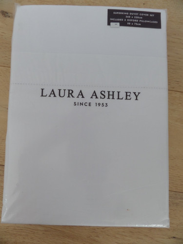 Laura ashley white hemstitch - laura,