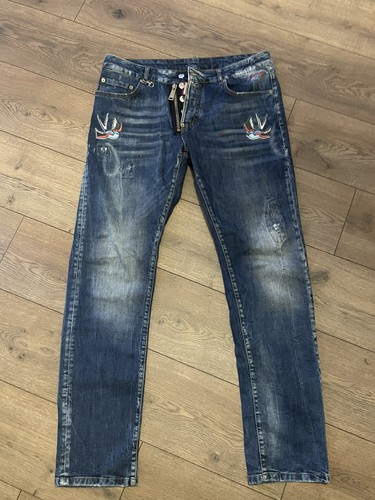 Dsquared2 men blue jeans - men's,