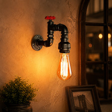 Vintage Steampunk Wall Light