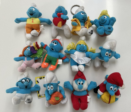 Mcdonald smurfs mini - smurfs,