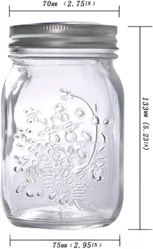 Pack mason jars - 6,