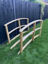 Garden Bridge 195cm Length Wooden Arch