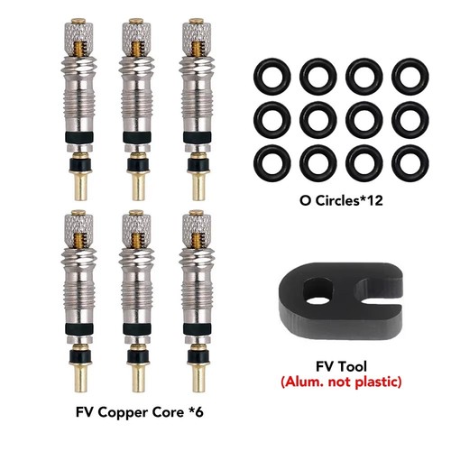Presta valve cores replacement - cores,