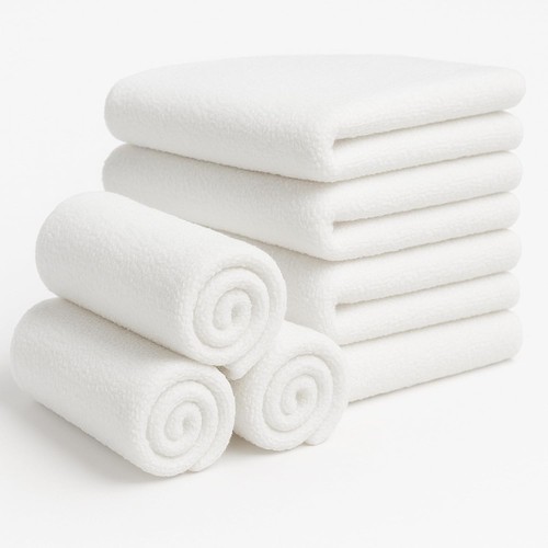 White pack terry - white,
