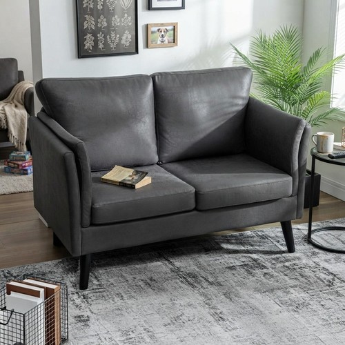 Leathaire seater sofa grey - leathaire, 2