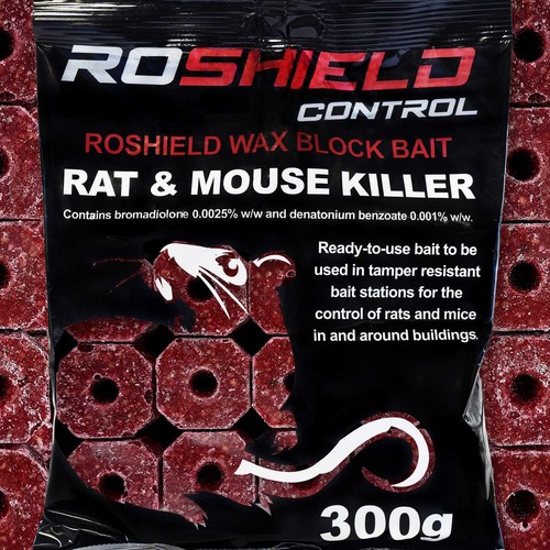 Roshield rodent wax bait - roshield,