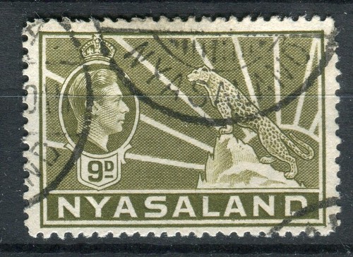 Nyasaland sg137 1938 kgvi - sg137, 1938-44