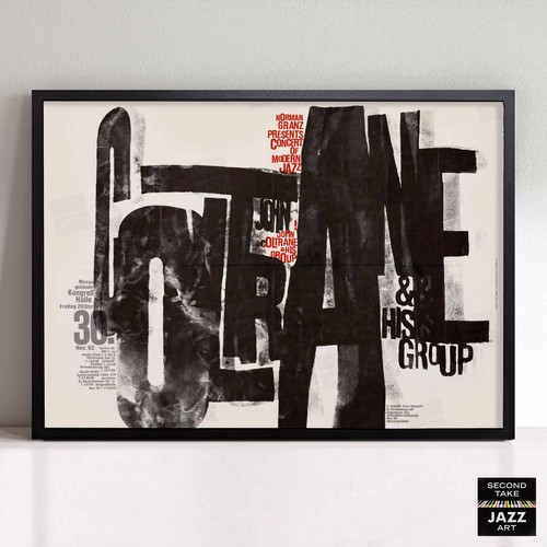 John coltrane jazz poster - jazz,