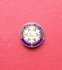 British Alpine Ski Award badge