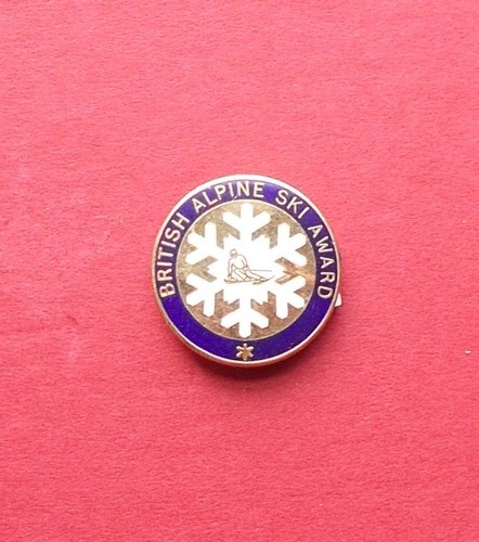 British alpine ski - british, badge