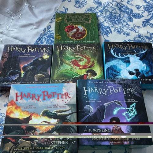 Harry potter audio books - harry,
