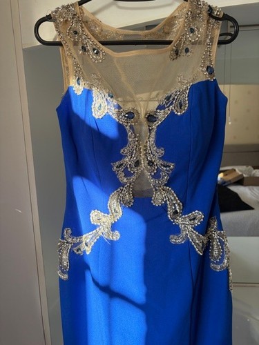 Blue prom dress - blue,