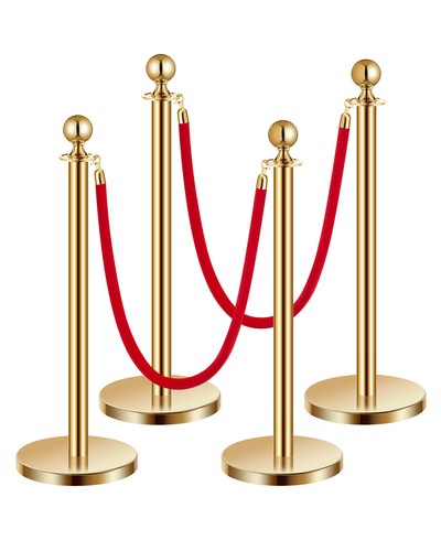 Vevor 4pcs gold stanchion post - vevor,