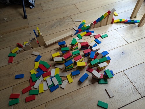 Toys pure wooden domino - toys,