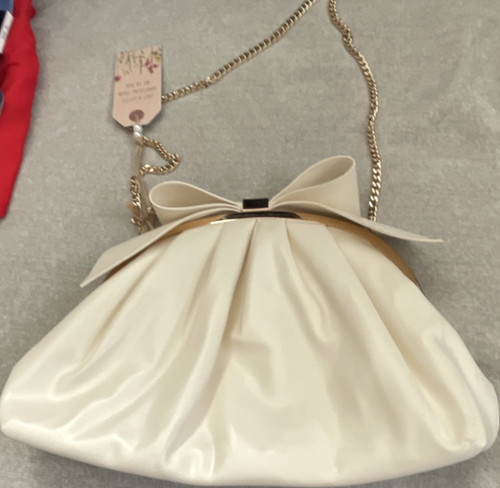 Badgley mischka ivory pleated - badgley,
