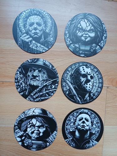 Horror coaster set - coaster’s, of