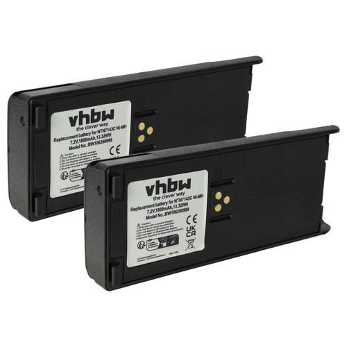 Battery for motorola jt1000 - 2x,