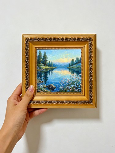 Mountain lake pine - mountain,