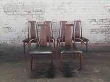 set of 6 Danish Teak