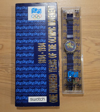 NEW Swatch Chrono Watch IOC