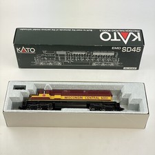 Kato Precision Railroad Models SD40 ? Wisconsin Central Locomotive HO 6001