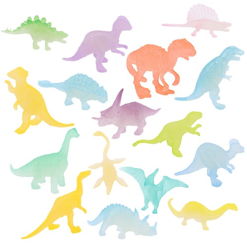 16pcs small dinosaur toys - small,