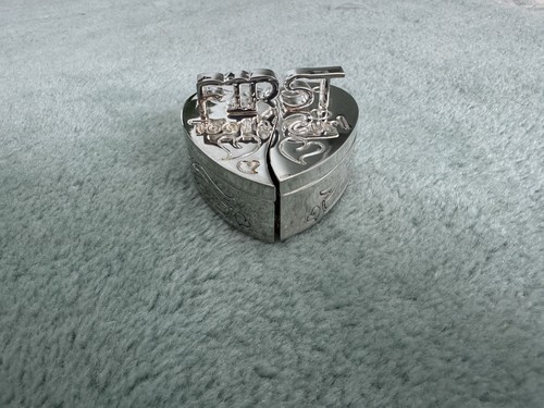 Silver plated first tooth - silver,