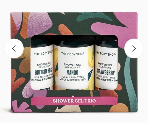 The body shop shower - shower, trio