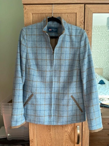 Pinta blue check 100 - blue, 100%
