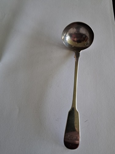 Antique silver salt spoon 23g - antique,