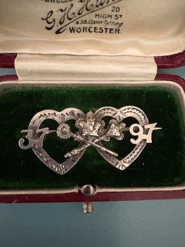 Antique silver sweetheart - silver,