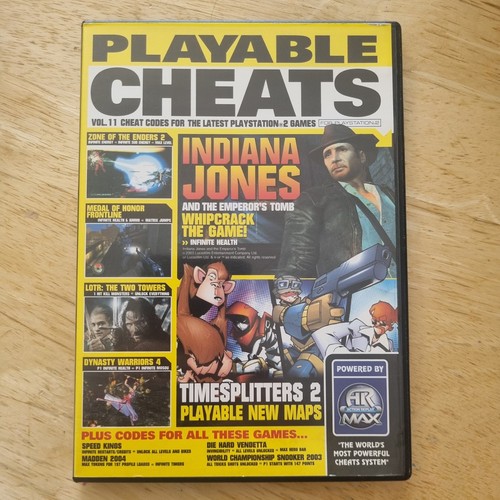 Ps2 playable cheats volume - ps2,